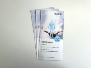 AOK-Patientenflyer