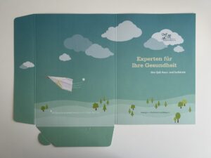 Akten-Einlegemappen für Patienten "Experten für Ihre Gesundheit"