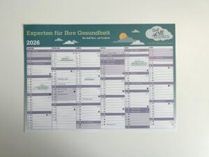 Jahreskalender „Experten für Ihre Gesundheit“
