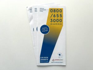 Flyer Krisendienst Bayern