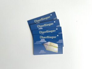 Minikärtchen "Überflieger"