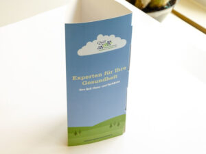 Praxisaufsteller – Eyecatcher "Experten für Ihre Gesundheit"