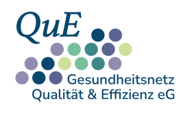 QuE Gesundheitsnetz Logo